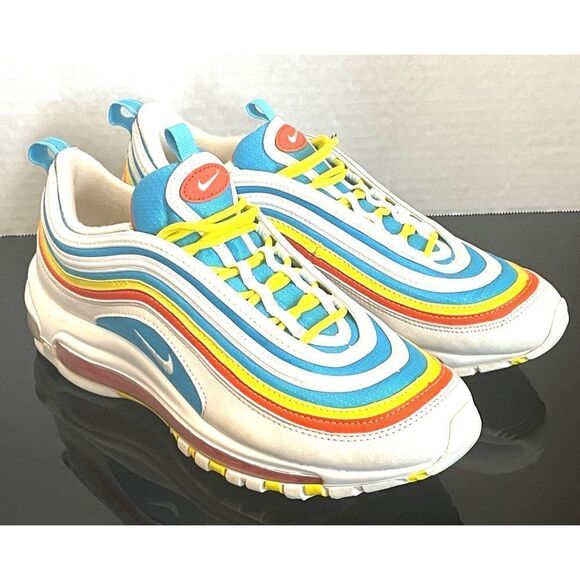 RARE Nike Air Max 97 GS Summer Pack Multicolor Mens size 7/ Womens Size 8.5 - Picture 2 of 11